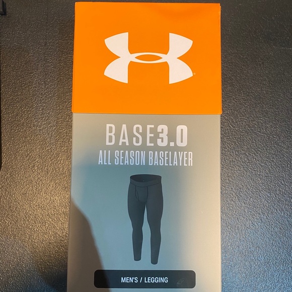 Under Armour Men's Leggings Base 3.0 Black Gear Fu 1343246 001 - Picture 5 of 5